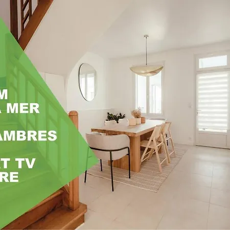 Maison 6pers / 1,2km De La / Smarttv / Fibre