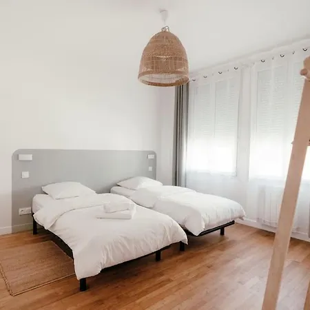 Feriehus Maison 6pers / 1,2km De La / Smarttv / Fibre